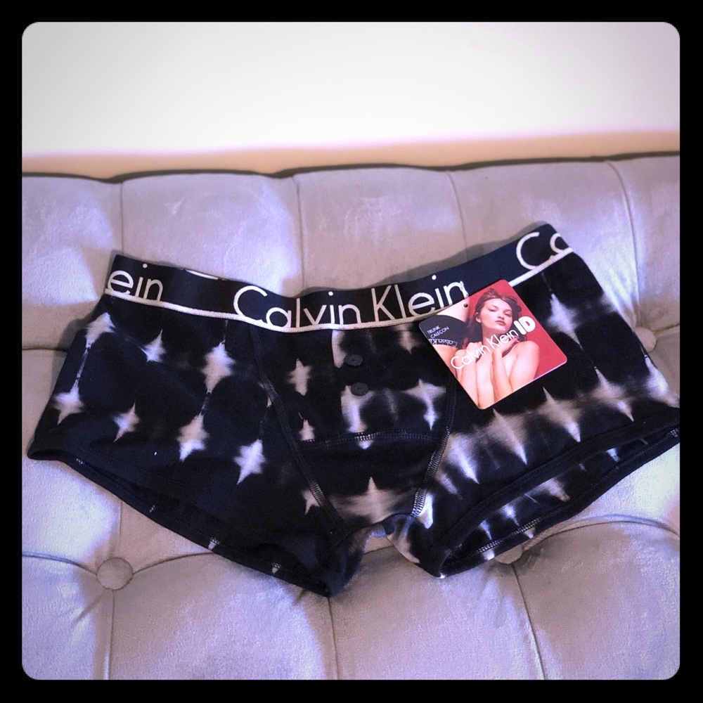 Calvin Klein ID waistband trunks (small)